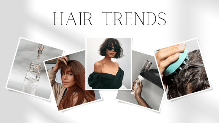 Brown Beige Pastel Elegant Aesthetic Minimal Winter Photo Collage Desktop Wallpaper (1)